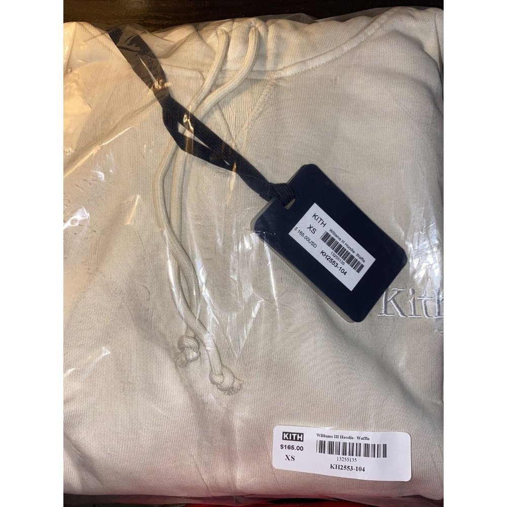kith williams 3 hoodie Waffles (FW20)KH2553-104 - Picture 1 of 3